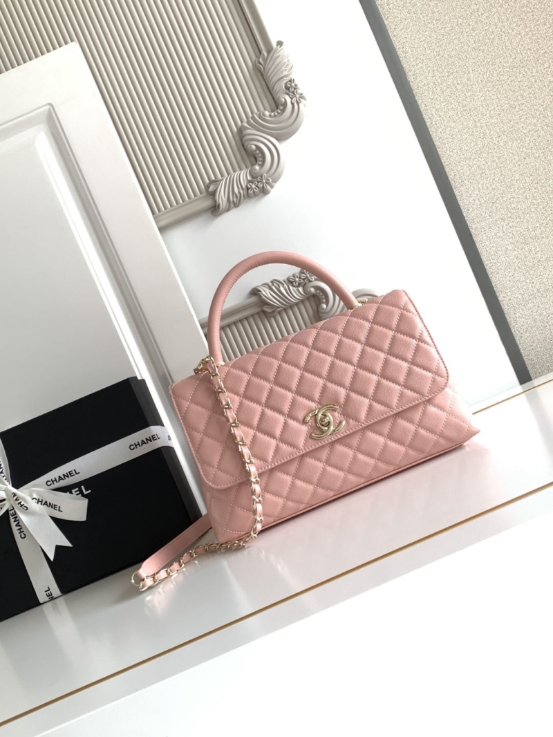 Ch**el top handle bags